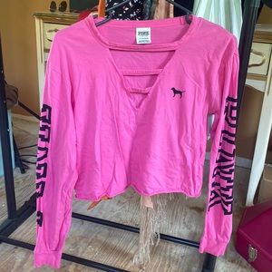 Crop long sleeve Victoria’s Secret Pink